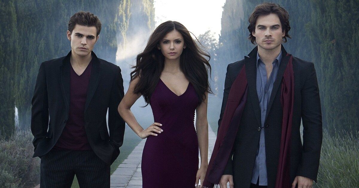 Stefan and his brother Damon side with Elena in The Vampire Diaries