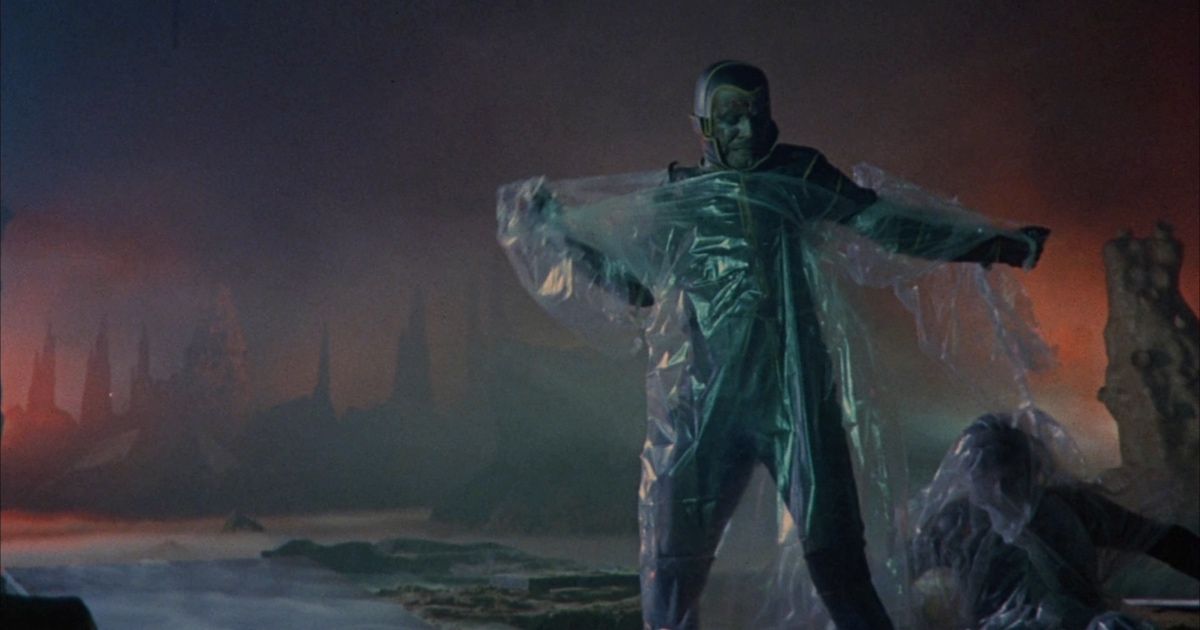 A scene from Planet of the Vampires