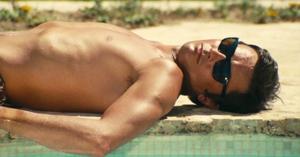 Alain Delon in La Piscine