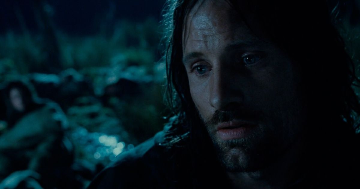 Aragorn singing of Luthien in The Lord of the Rings: The Fellowship of the Ring