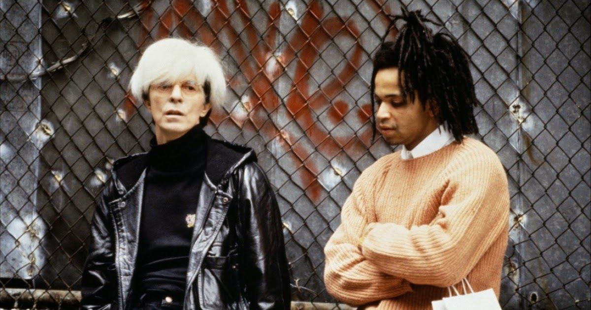 David Bowie and Jeffrey Wright of Basquiat