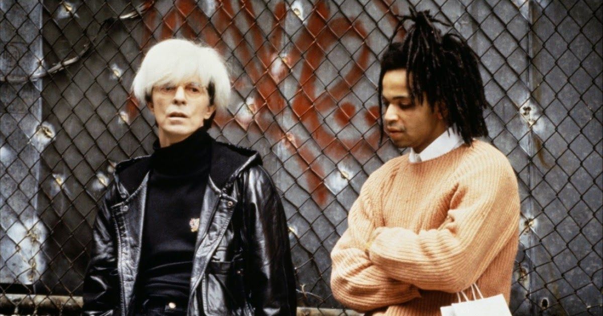 David Bowie and Jeffrey Wright in Basquiat