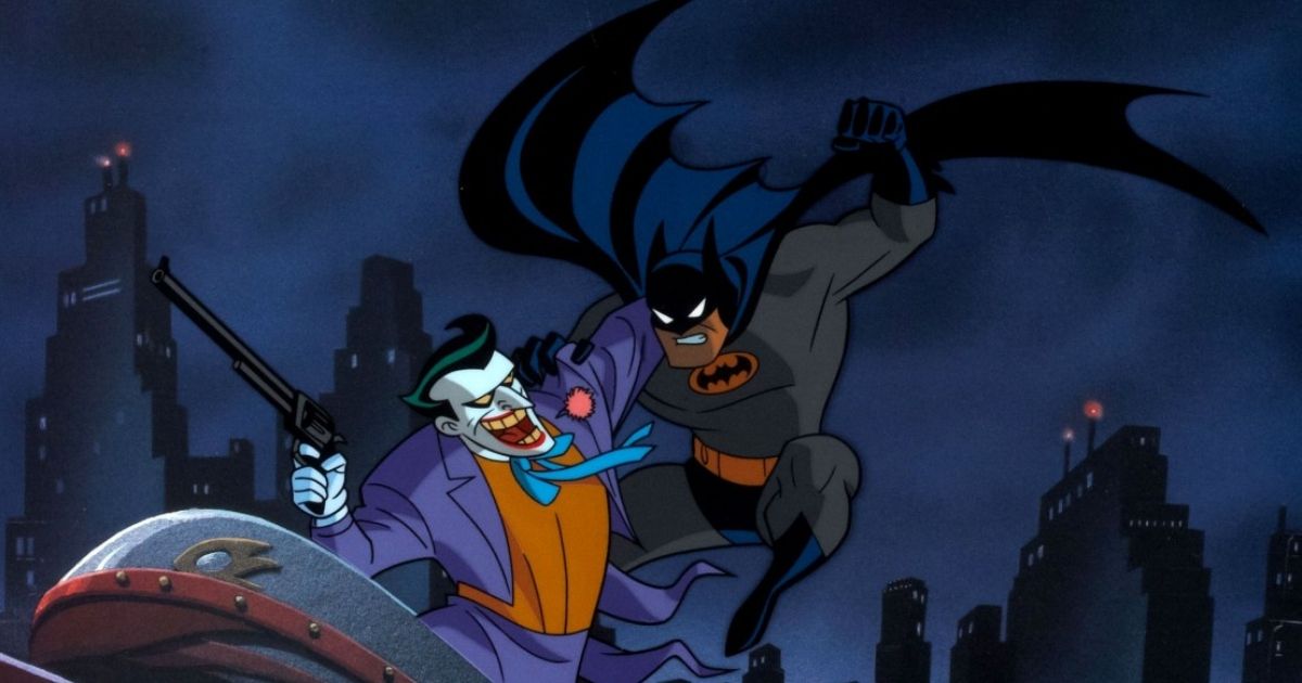 Batman fights The Joker