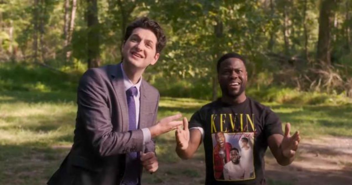 Ben Schwartz and Kevin Hart in Die Hart