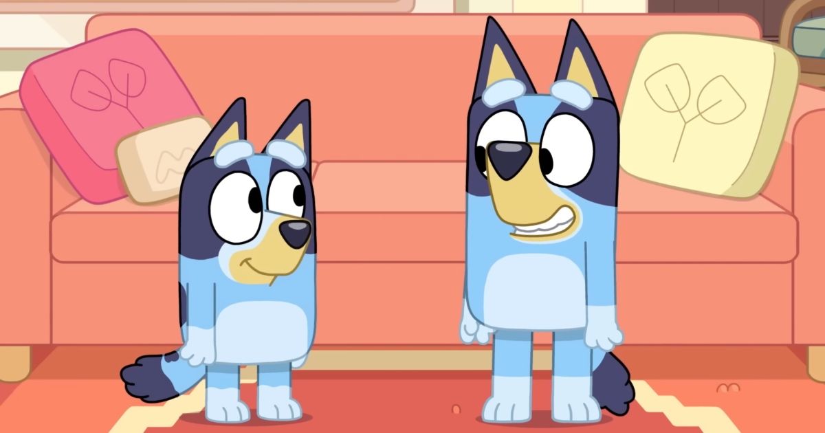 A scene from Bluey.