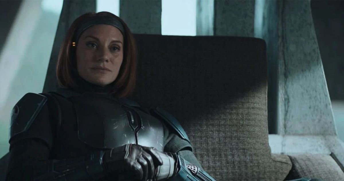Katee Sackhoff as Bo-Katan Kryze in The Mandalorian Season 3