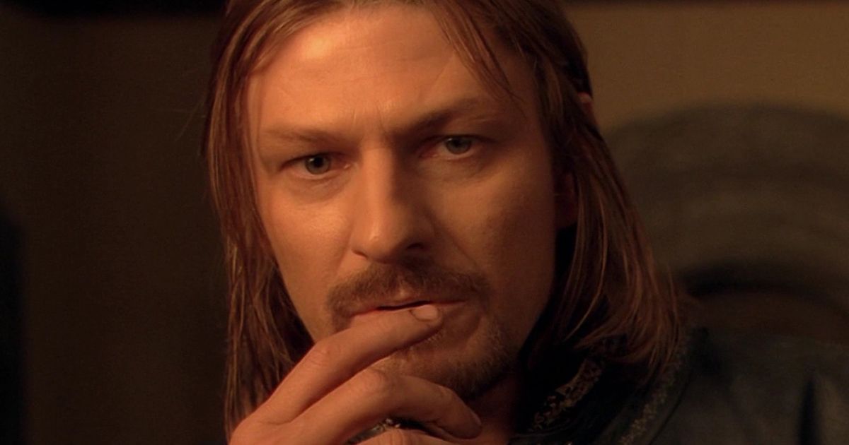 Sean Bean as Boromir in The Lord of the Rings: The Fellowship of the Ring