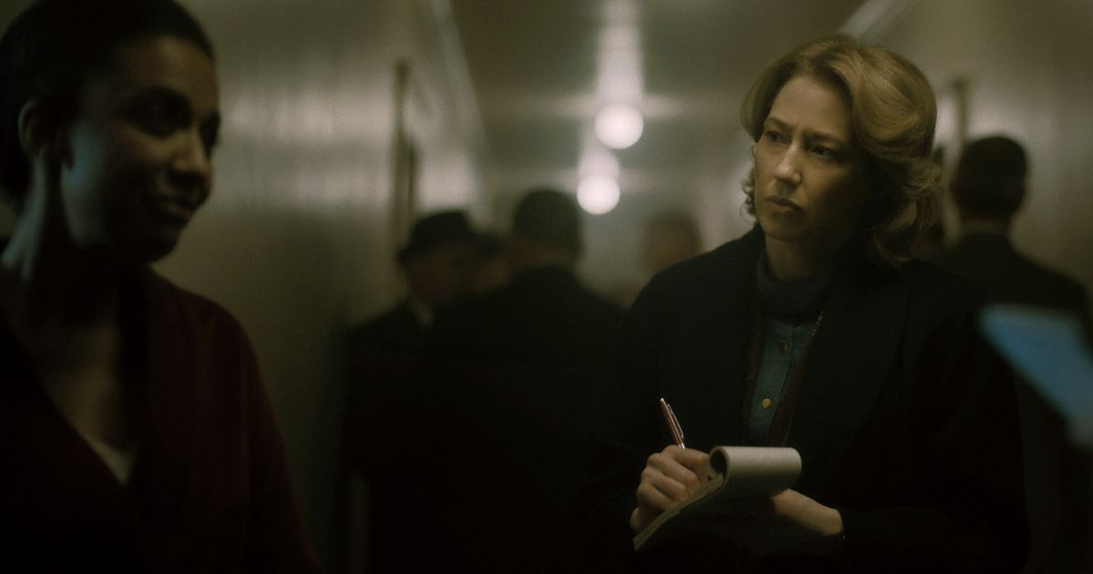 Carrie Coon in Hulu movie Boston Strangler