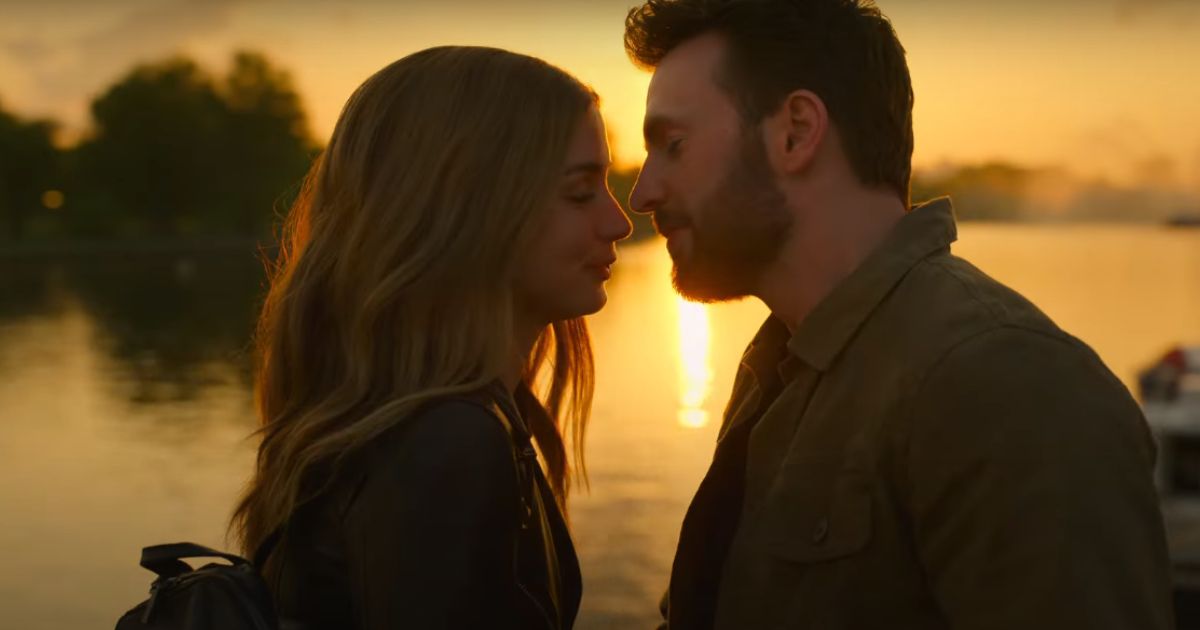 Chris Evans and Ana de Armas in Ghosted trailer
