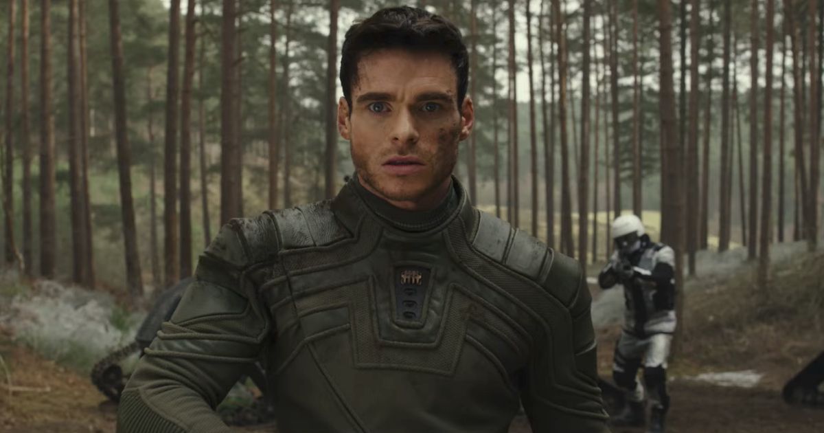 A scene from Prime Video's Citadel featuring Richard Madden.