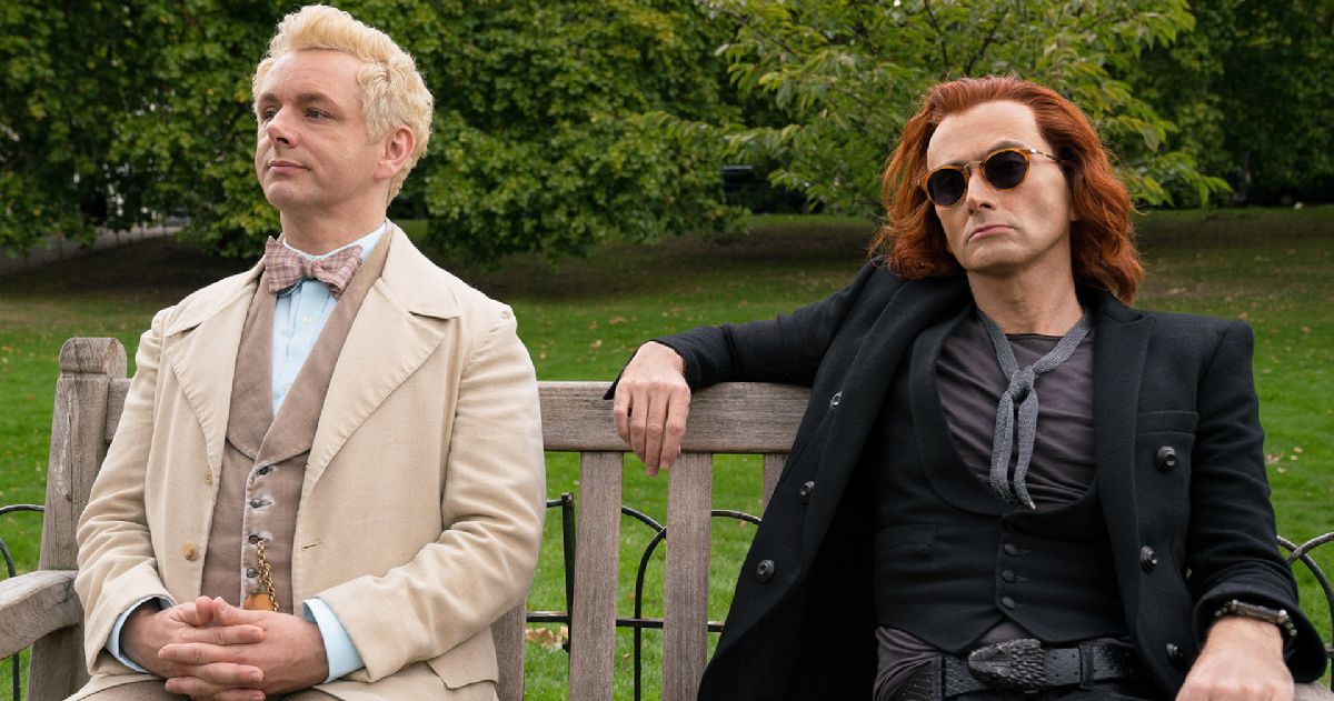 David Tennant & Michael Sheen in Good Omens