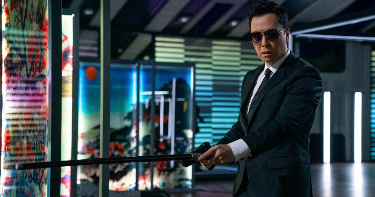 Donnie Yen as Caine in John Wick: Chapter 4