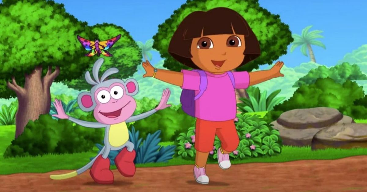 Dora the Explorer with Boots the Monkey
