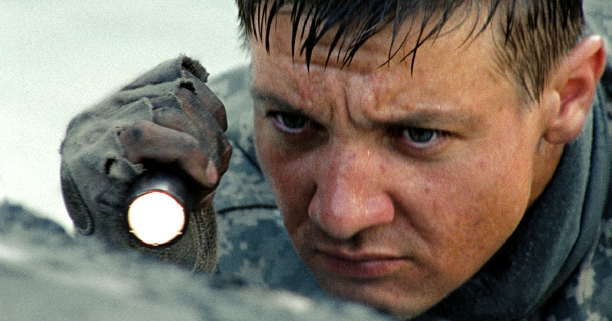 Jeremy Renner in The Hurt Locker