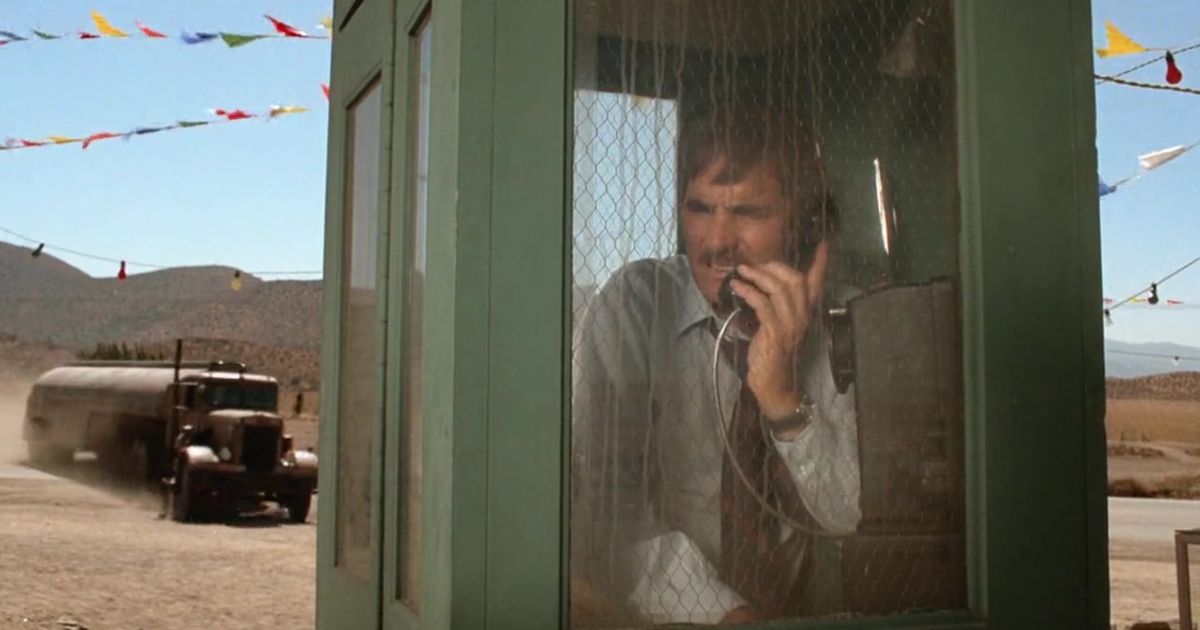 Dennis Weaver in Duel (1971) a Film by Steven Spielberg