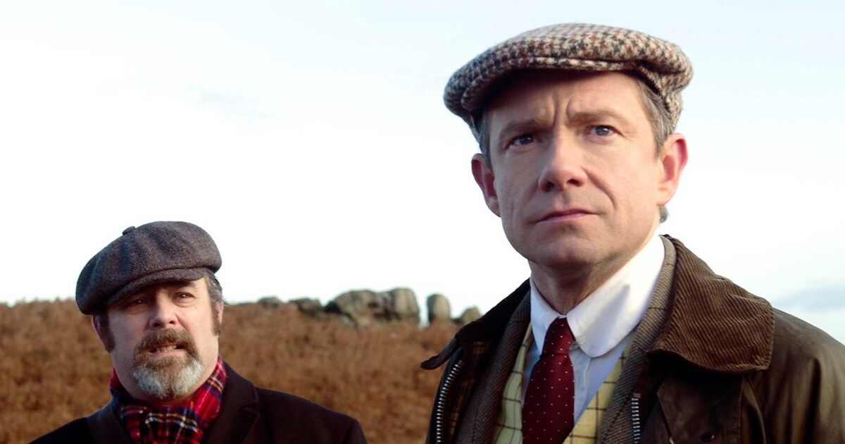 Martin Freeman and Andy Nyman in Ghost Stories