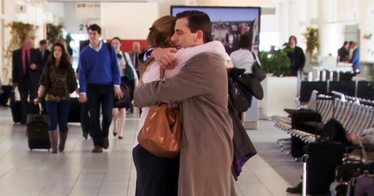 Michael Scott and Pam Beesly