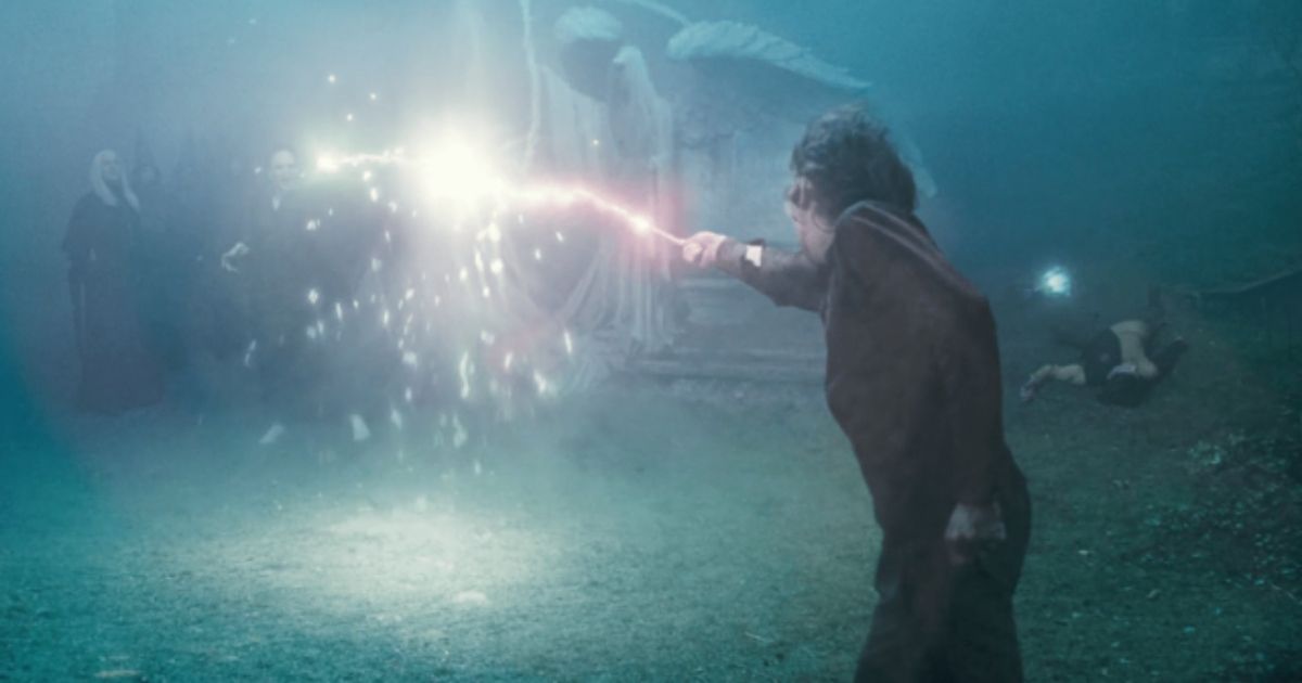 Harry Potter and Voldemort Battle - Goblet of Fire