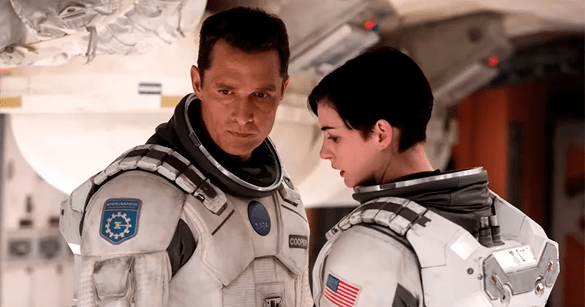 Two people in Interstellar