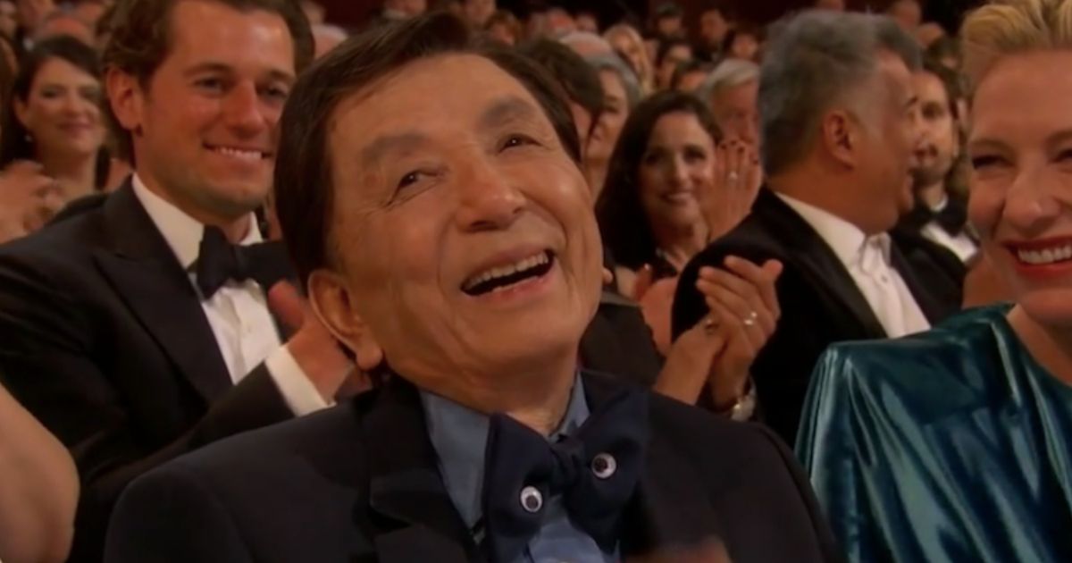 James Hong Attended the Oscars for First Time Wearing a GooglyEyed Bowtie