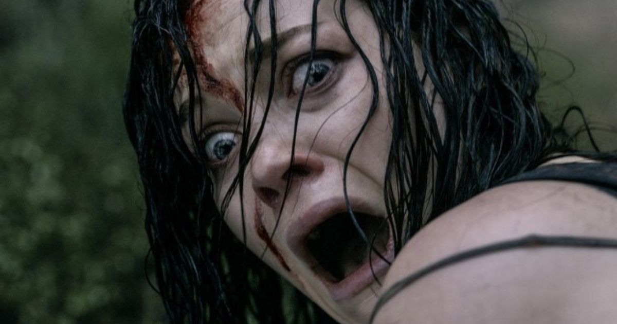 Jane Levy screams in Evil Dead remake