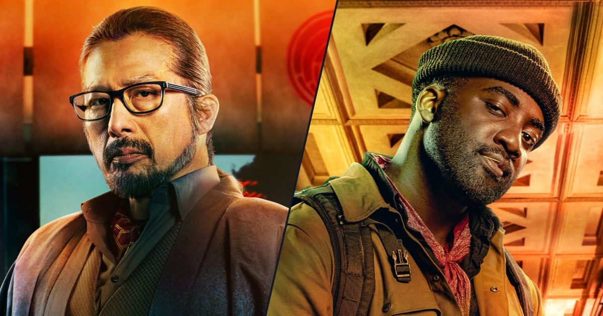 John Wick Chapter 4 Stars Shamier Anderson & Hiroyuki Sanada