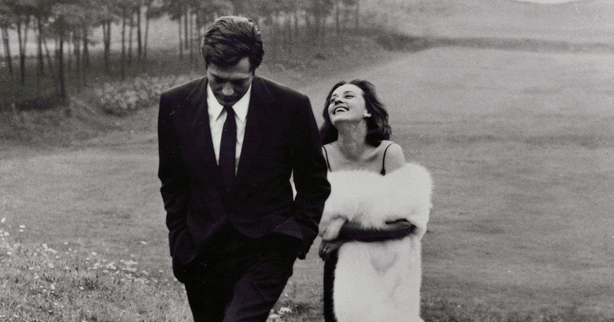 Marcello Mastroianni e Jeanne Moreau em La Notte (1961)
