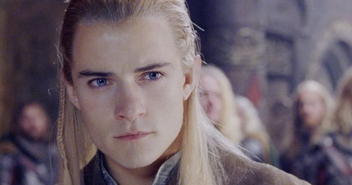 Orlando Bloom as Legolas in The Lord of the Rings film trilogy