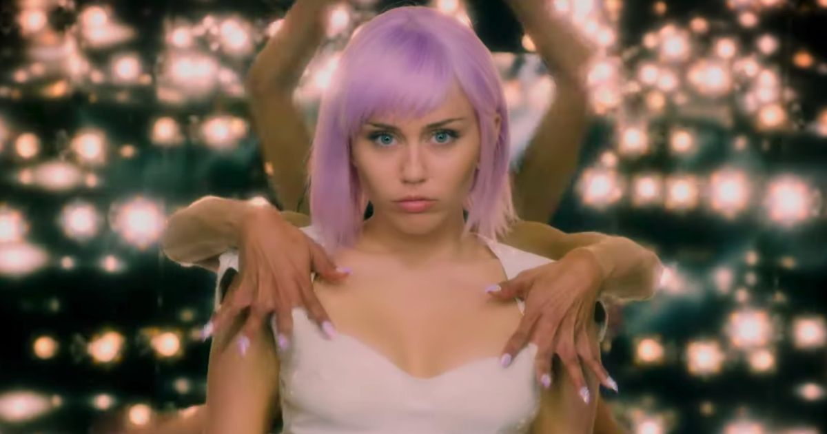 Miley Cyrus as Ashley O in Black Mirror.