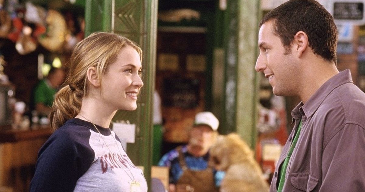 Winona Ryder and Adam Sandler in Mr. Deeds