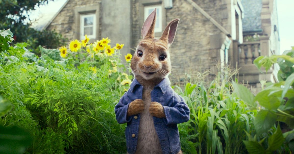 Peter Rabbit in McGregor's garden