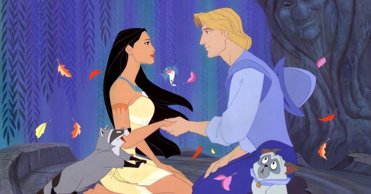 Pocahontas and John Smith