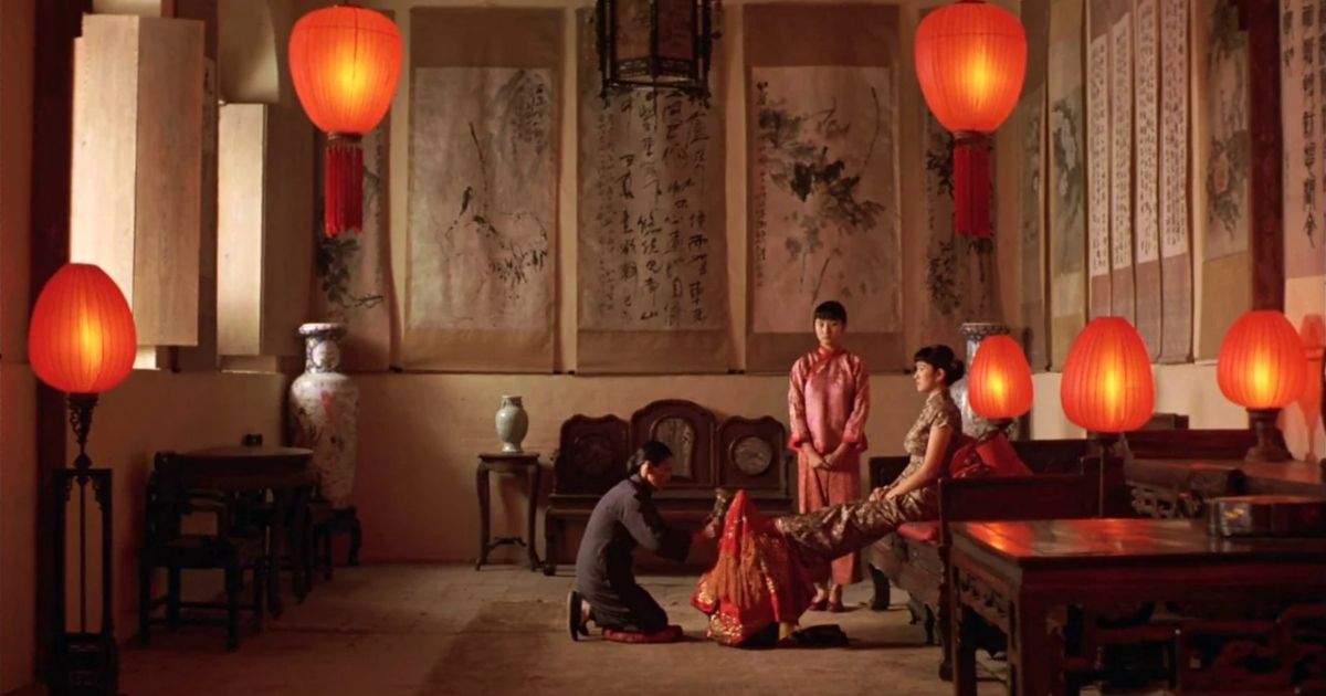 A still from Raise the Red Lantern