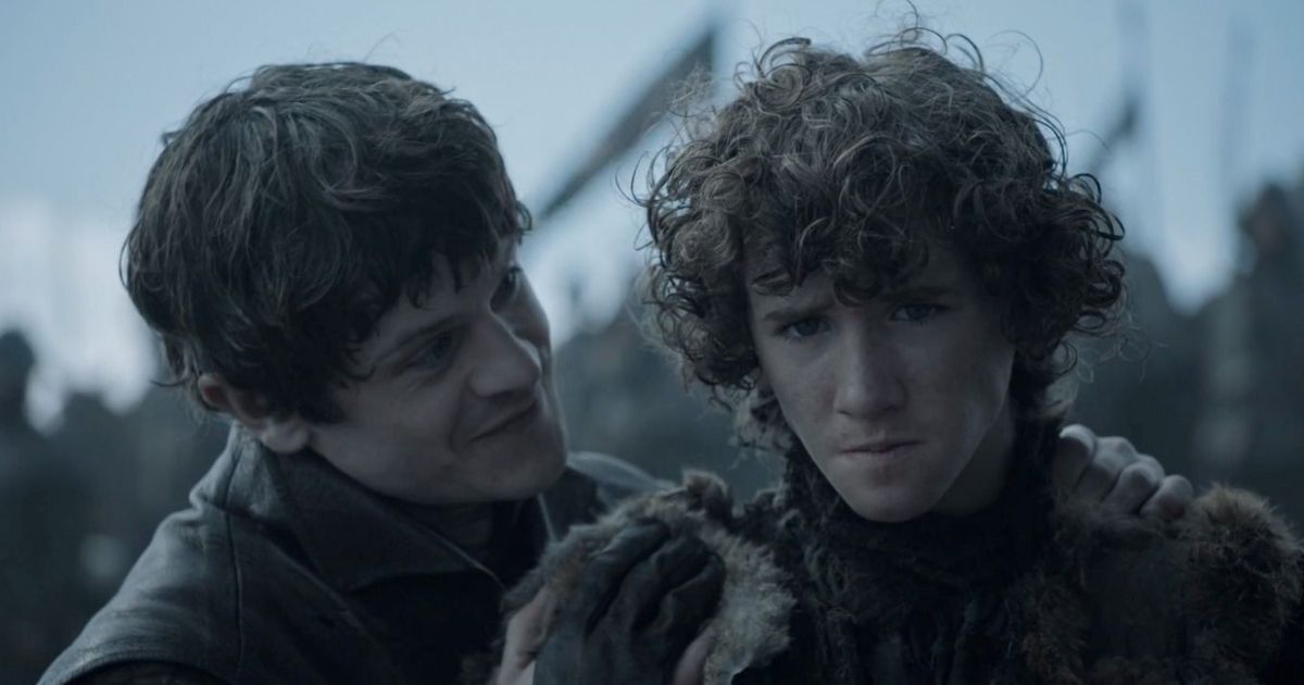 Rickon e Ramsay em Game of Thrones