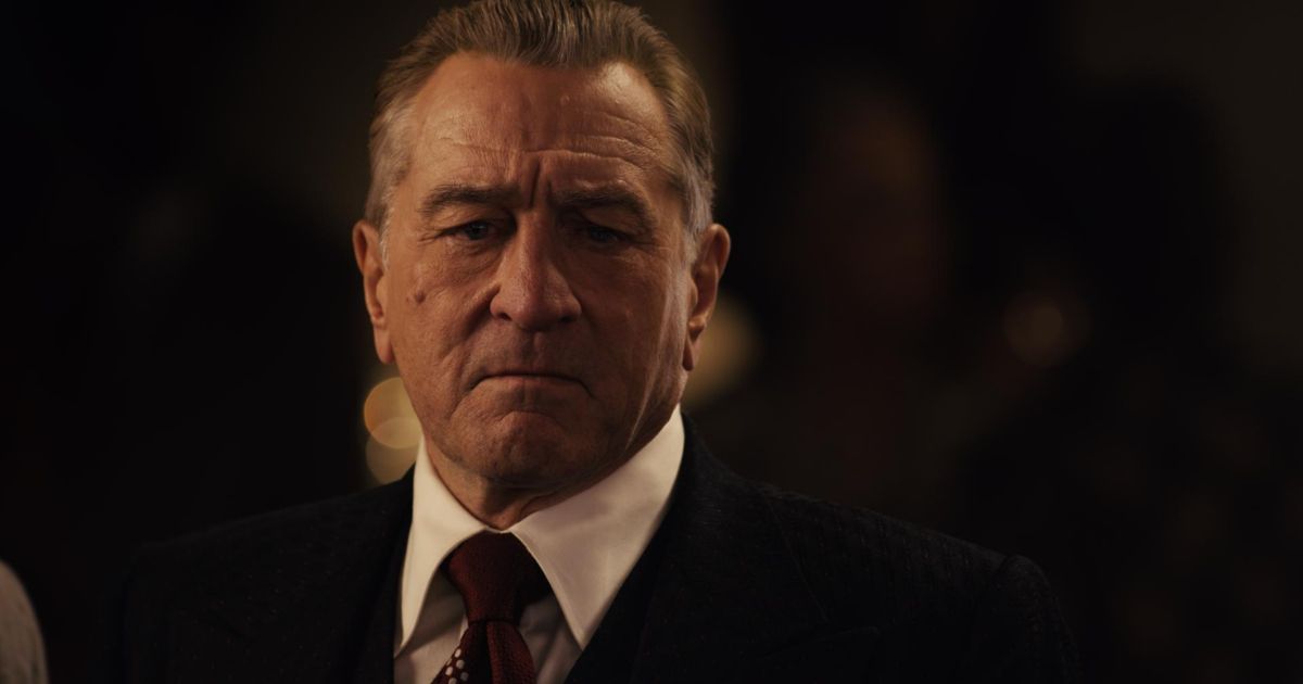 Robert De Niro as Frank Sheeran in The Irishman