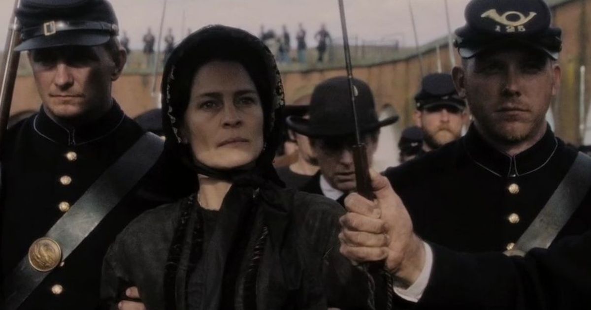 Robin Wright as Mary Surratt in the Conspirator