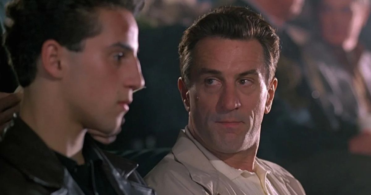 Robert De Niro looking at Lillo Brancato in A Bronx Tale (1993)