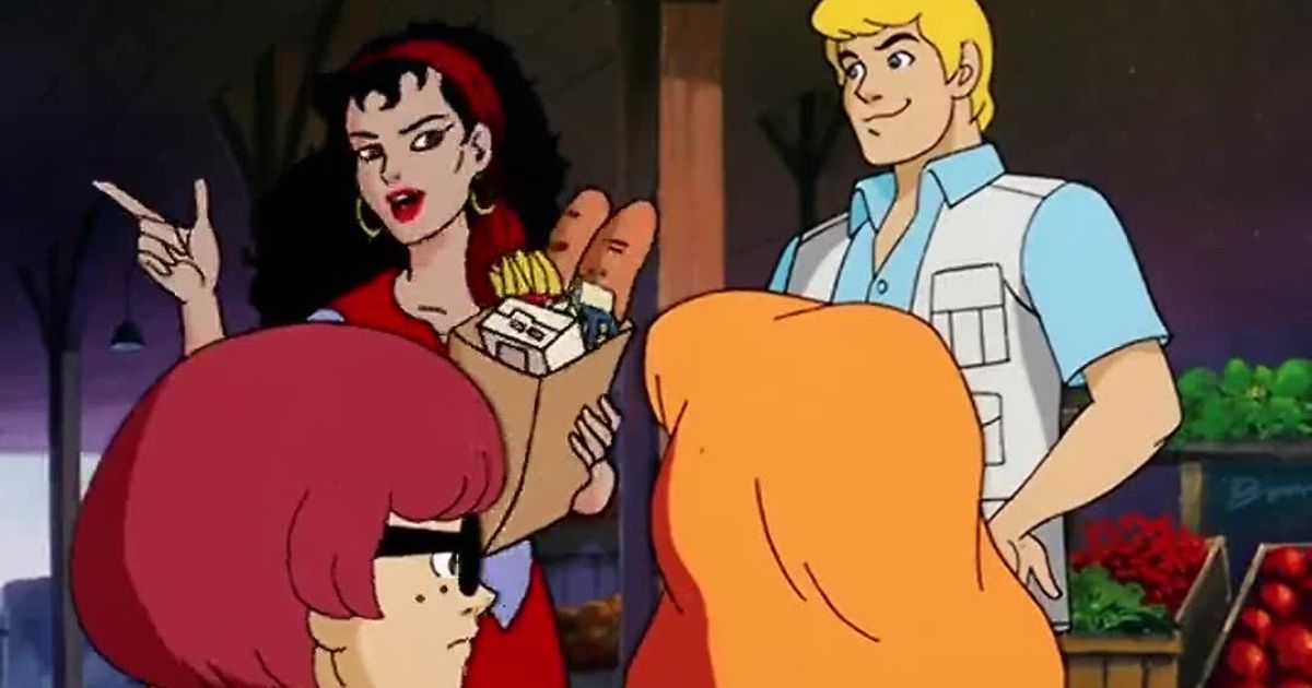 Velma, Daphne and Fred meets Lena