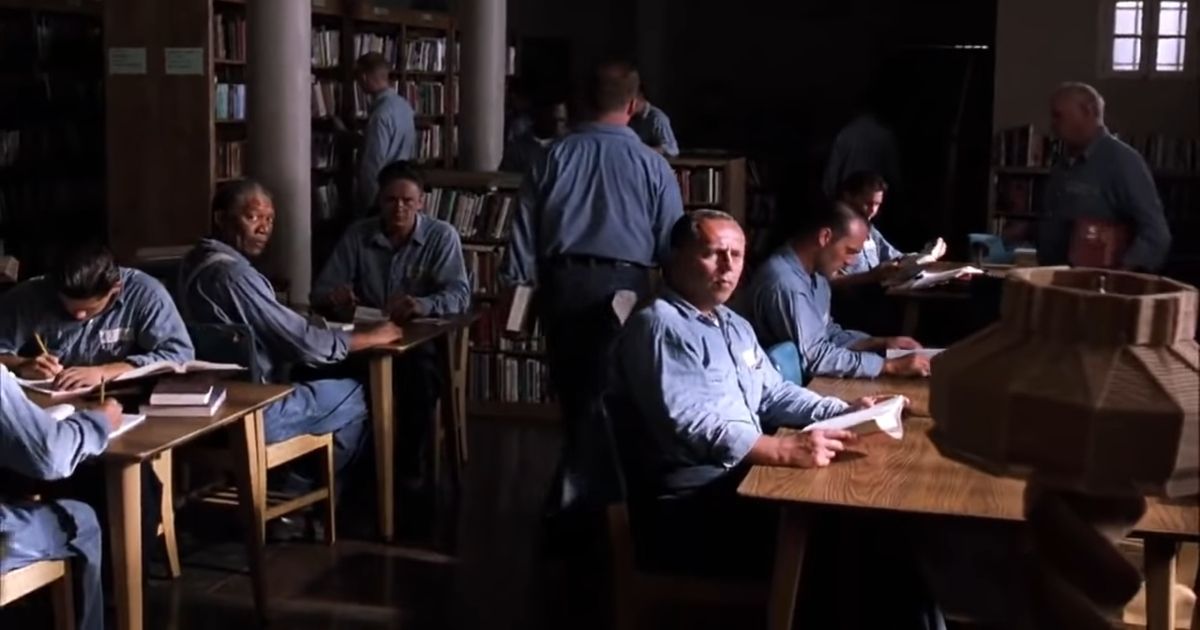 Shawshank Redemption - Building Library Scene