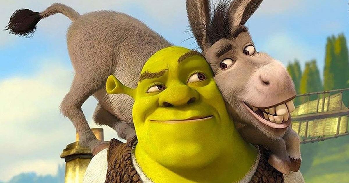 Shrek & Donkey in the first Shrek.
