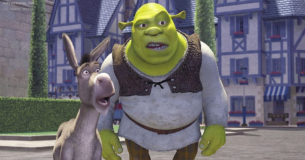 Shrek and Donkey in Shrek