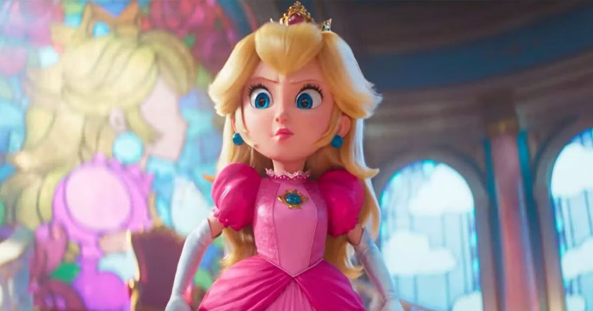 Super Mario Bros Movie Princess Peach