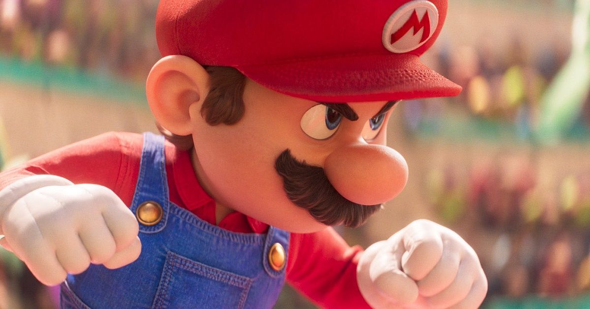 Chris Pratt voices Mario in The Super Mario Bros. Movie