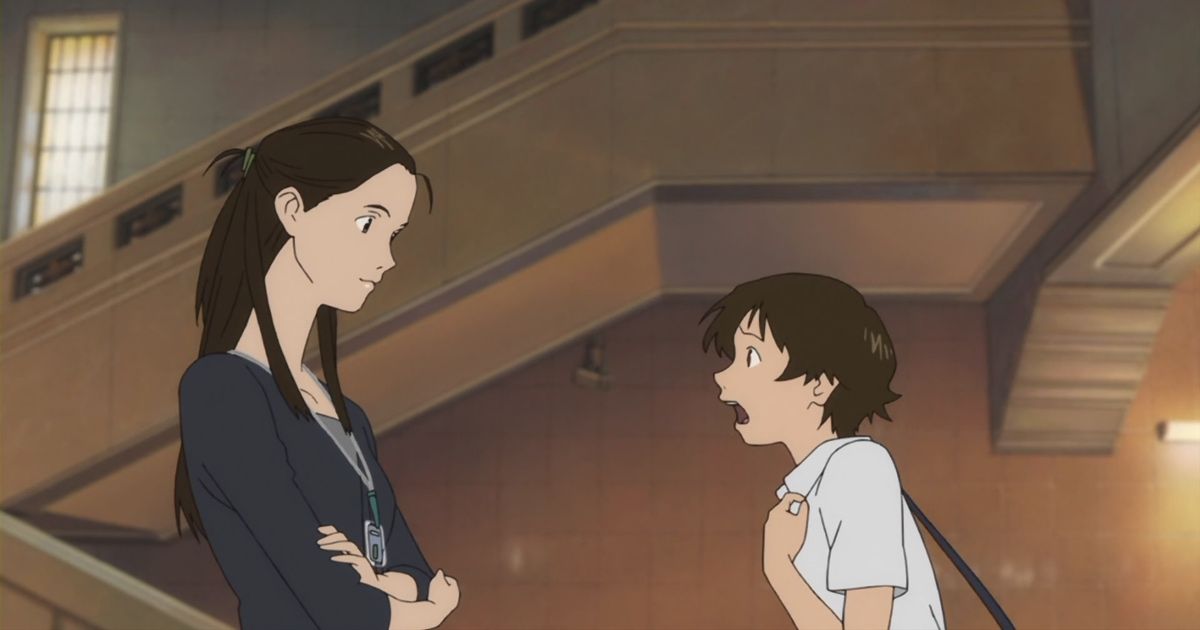 A scene from The Girl Who Leapt Through Time.
