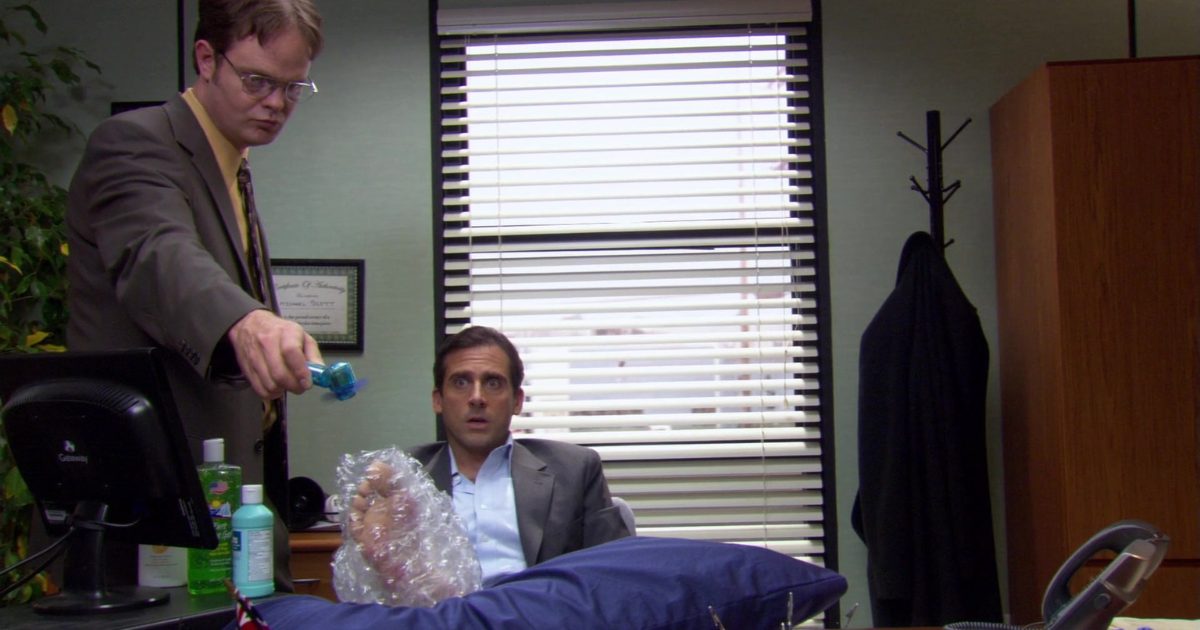 the injury the office