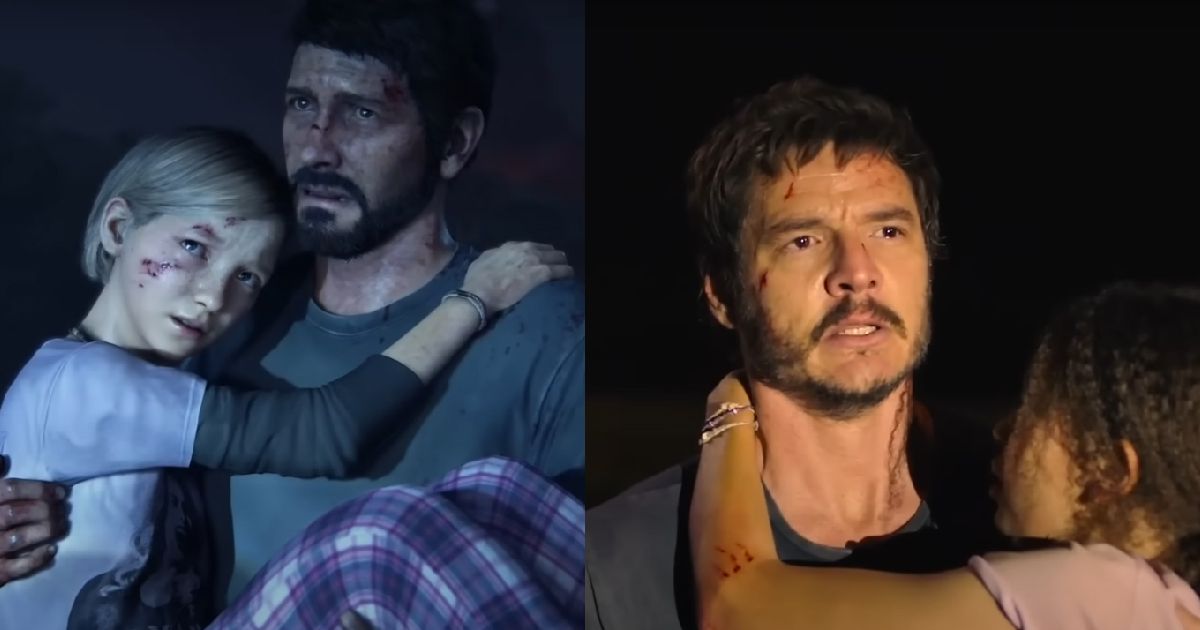 The Last of Us Sarah's Death Scene TV vs Video Game Comparison 