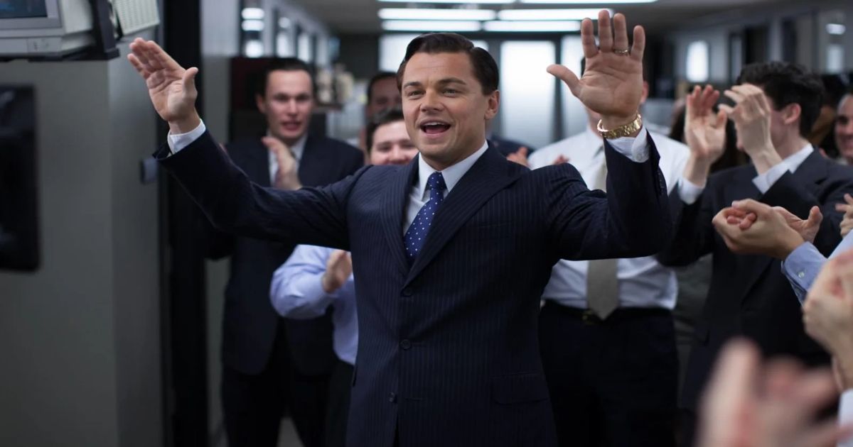 A scene from The Wolf Of The Wall Street