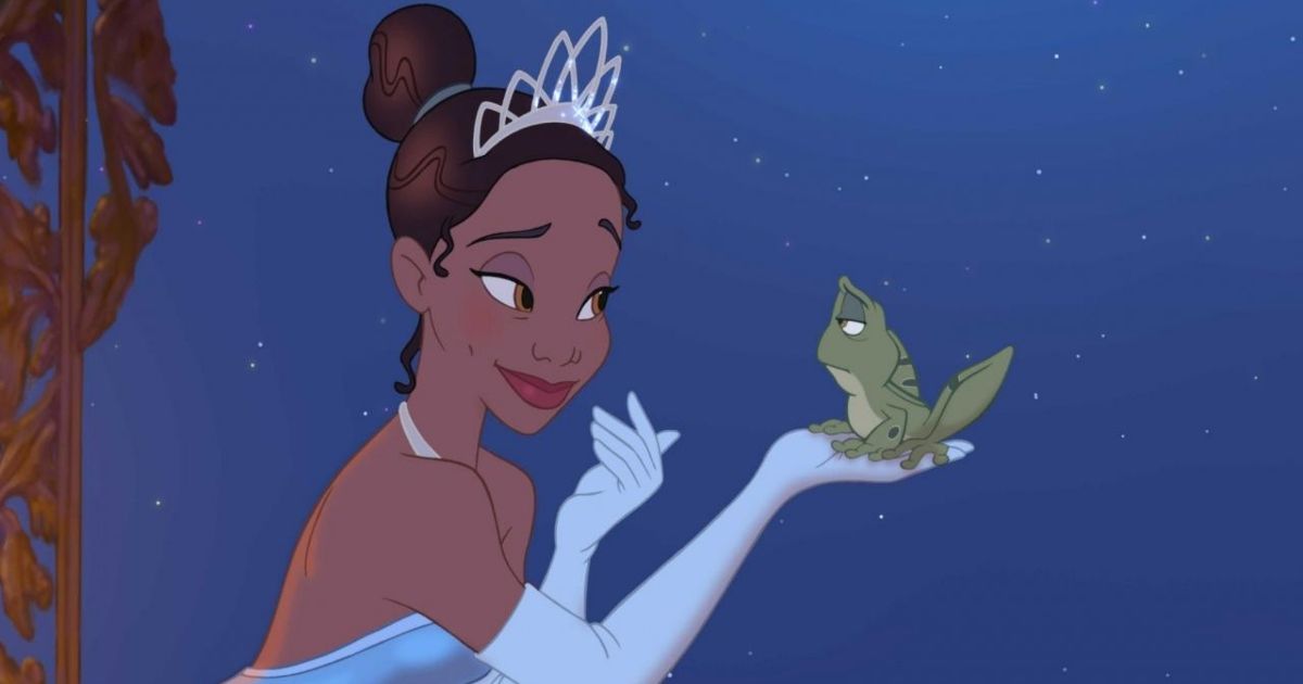 Tiana and Prince Naveen in The Princess and the Frog
