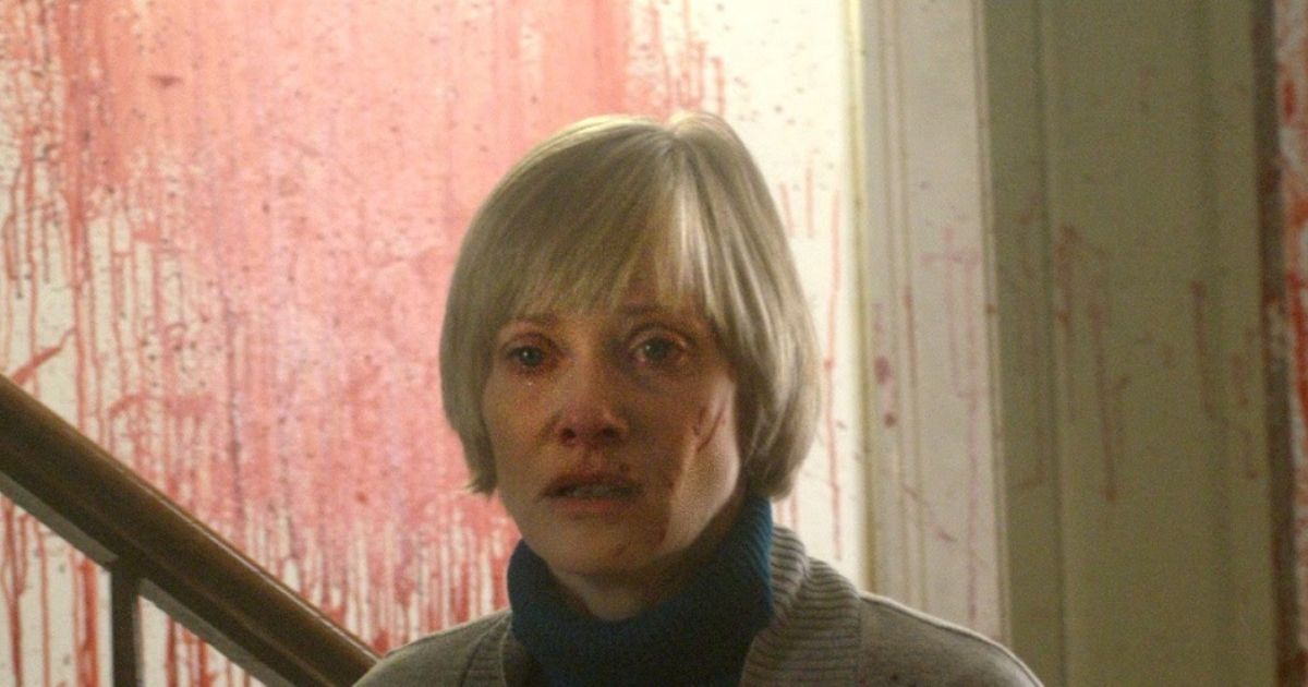 Barbara Crampton as Anne in We Are Still Here