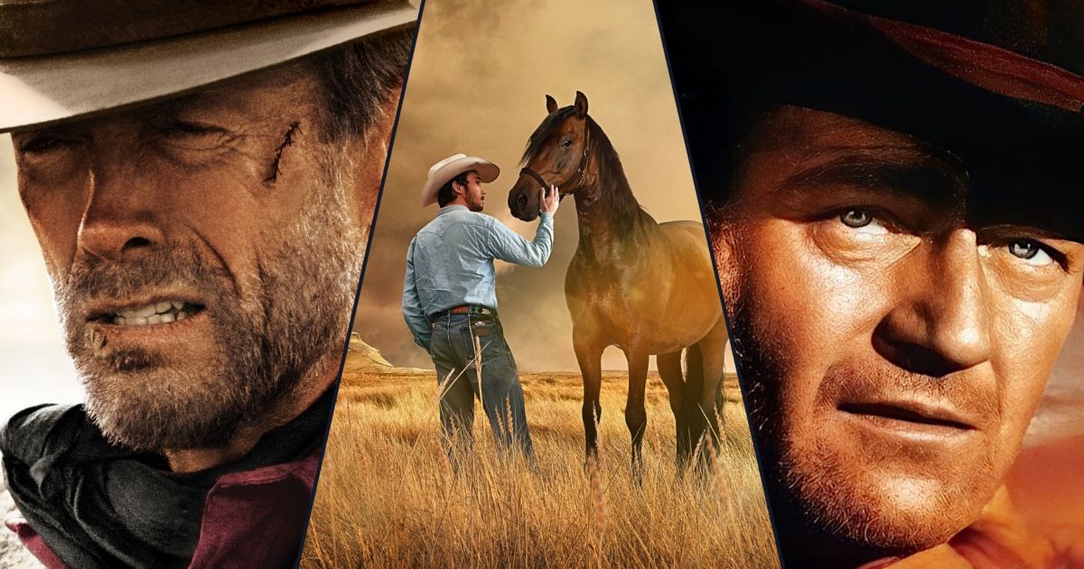 Western Movies by Decade including Unforgiven, The Rider, and The Searchers